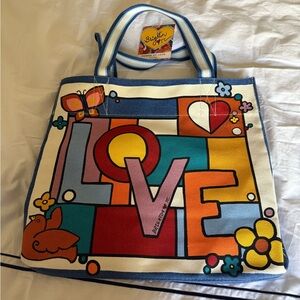 Brighton Power of Love Canvas Tote Bag